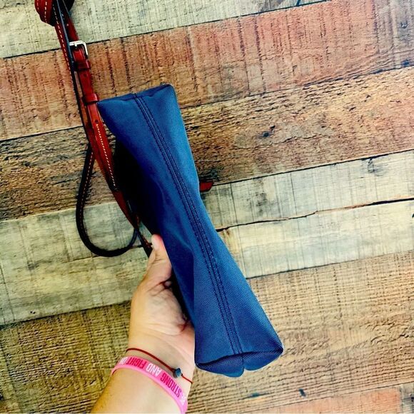 Dooney & Bourke | Navy Pouchette Crossbody Bag - Picture 7 of 12